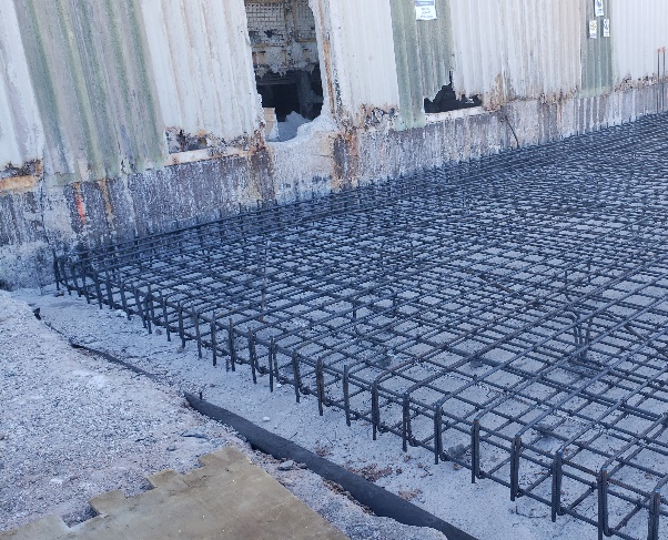 Fabricación Fundacion Estanque AC en SQM, Salar de Atacama